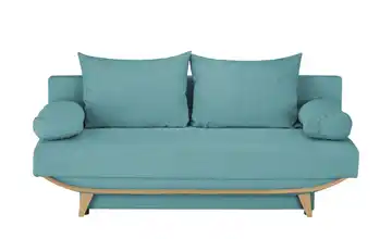 smart Schlafsofa Odesso Cordstoff Petrol