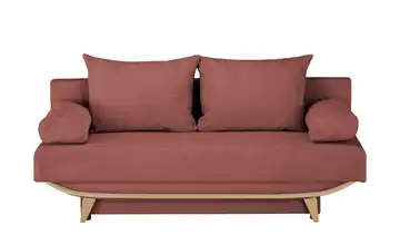 smart Schlafsofa Odesso Chenille Rot