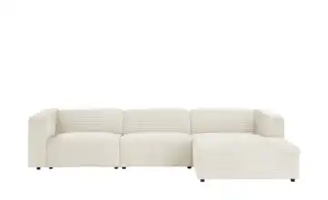 Ecksofa im modernen Breitcord Prado