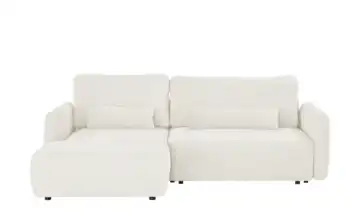 Primo Ecksofa Mit Schlaffuktion Mossa Creme links