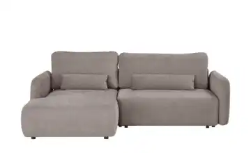Primo Ecksofa Mit Schlaffuktion Mossa Taupe links