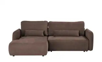 Primo Ecksofa Mit Schlaffuktion Mossa Braun links