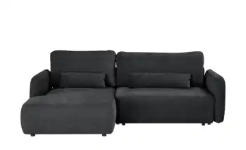 Primo Ecksofa Mit Schlaffuktion Mossa Schwarz links
