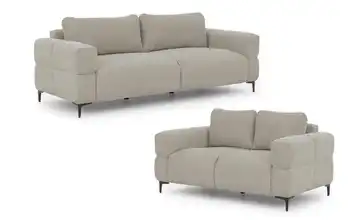 S-STYLE Polstergarnitur 3+2 Cardea Taupe