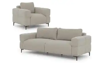 S-STYLE Polstergarnitur 3+1 Cardea Taupe