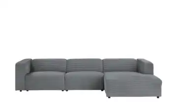 Ecksofa im modernen Breitcord Prado