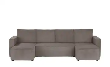 Primo Wohnlandschaft mit Schlaffuntion Cleo Taupe