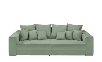 Primo Bigsofa aus Cordstoff Ricardo Hellgrün