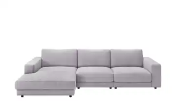 Jette Home Ecksofa Cord Sila links Grau