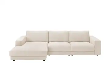 Jette Home Ecksofa Cord Sila links Creme