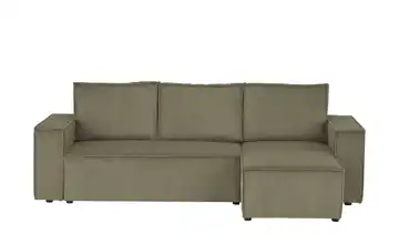 Ecksofa mit Schlaffunktion Xabia Olivgrün