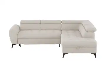 Twist Ecksofa mit Schlaffunktion Deen rechts Erweiterte Funktion Beige