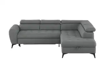 Twist Ecksofa mit Schlaffunktion Deen rechts Erweiterte Funktion Anthrazit