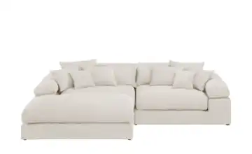 smart Ecksofa Lianea links Creme Feincord