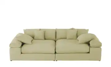 smart Big Sofa Lianea Hellgrün Feincord