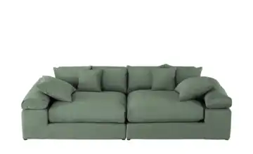 smart Big Sofa Lianea Dunkelgrün Feincord