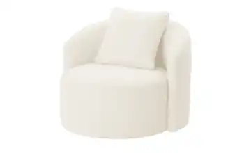 Drehsessel Aurelia Flachgewebe fein Offwhite