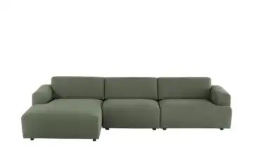 Ecksofa Malou Dunkelgrün links