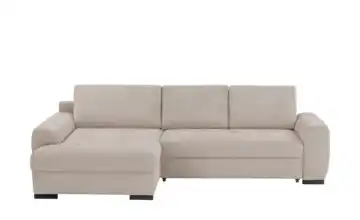 Ecksofa Soumia Taupe Cordstoff links