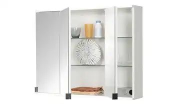 Spiegelschrank 3-türig weiß