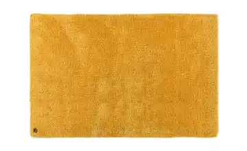 Tom Tailor Handtuft-Teppich Soft uni 65x135 cm Kräftiges Gelb
