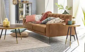 HOME STORY Wohndecke mit Fransen Sophia