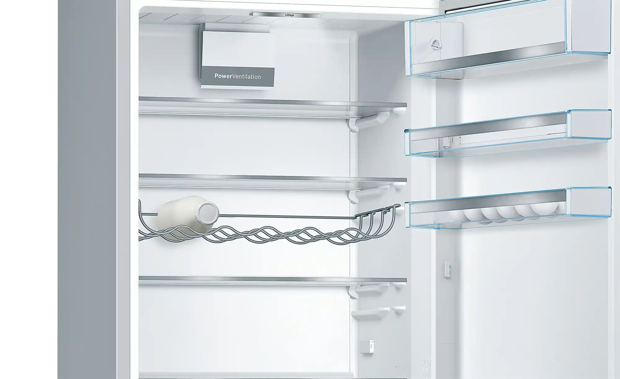 BOSCH KühlGefrierKombination KGE498ICP Möbel Kraft
