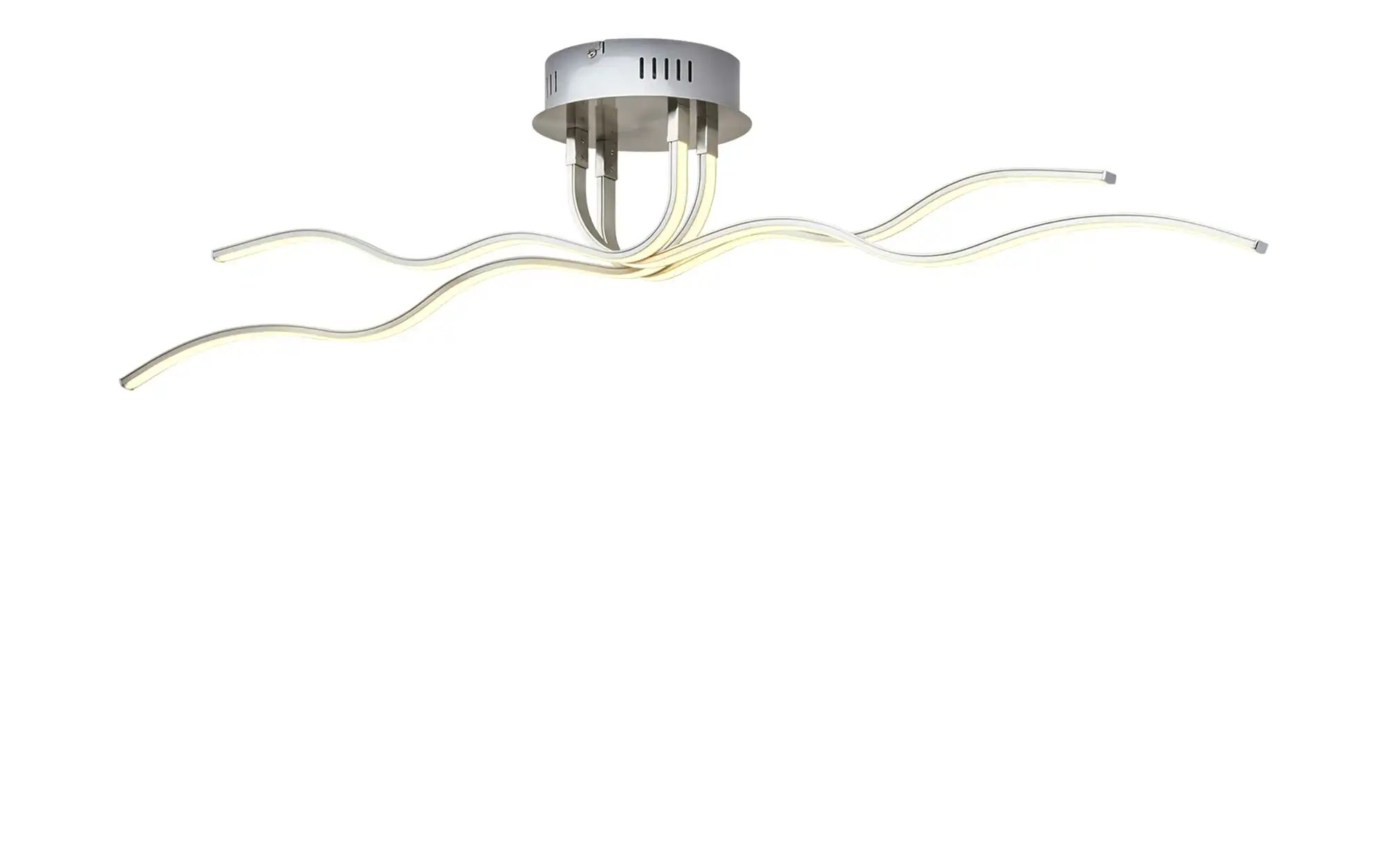 Paul Neuhaus Led Deckenleuchte 4 Flammig Nickel Matt