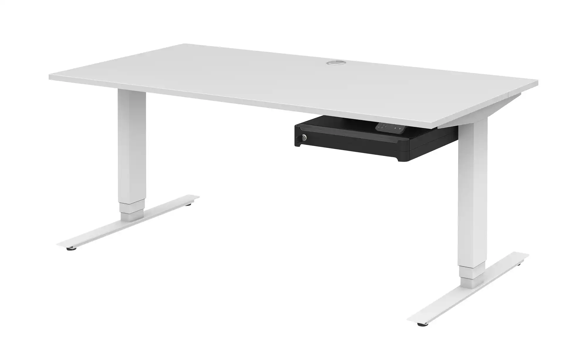 Weiß | elektrisch Schreibtisch höhenverstellbar