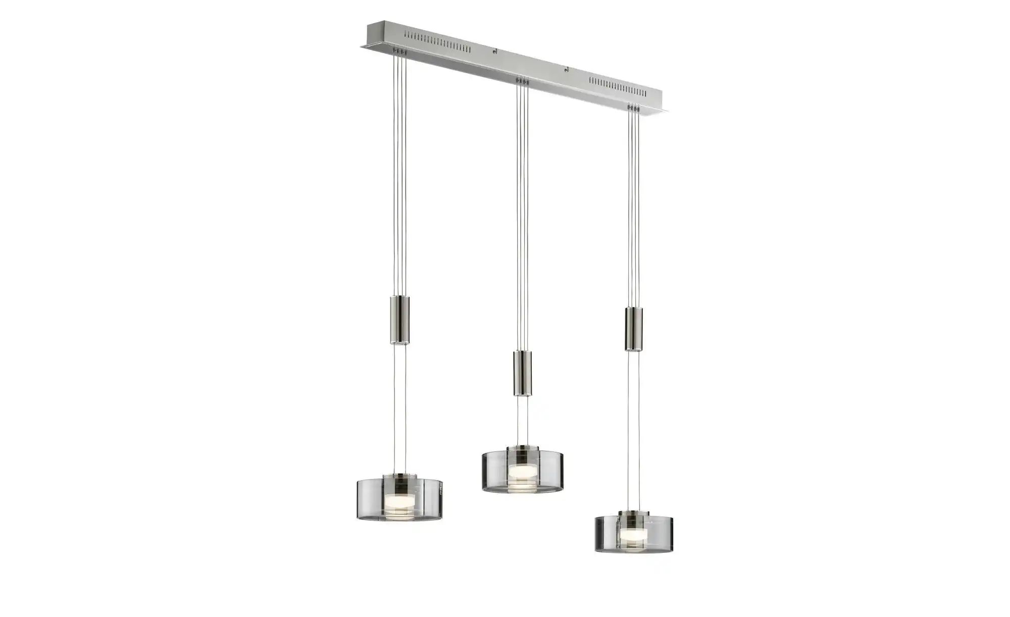Fischer-Honsel Pendelleuchte ¦ silber ¦ Maße (cm): B: 20 H: 160 T: 20  - Möbel Kraft