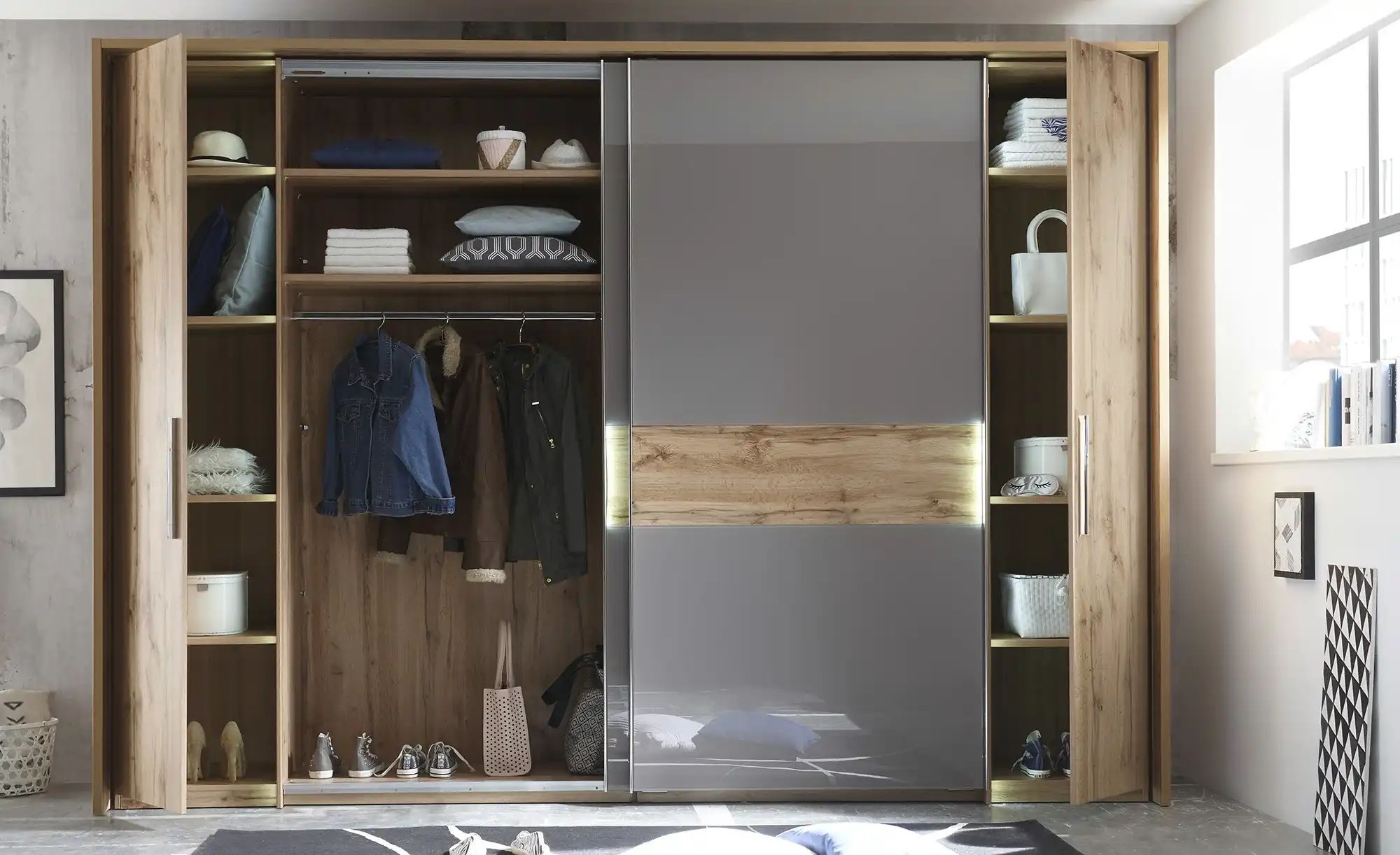 Möbel Kraft Kleiderschrank System