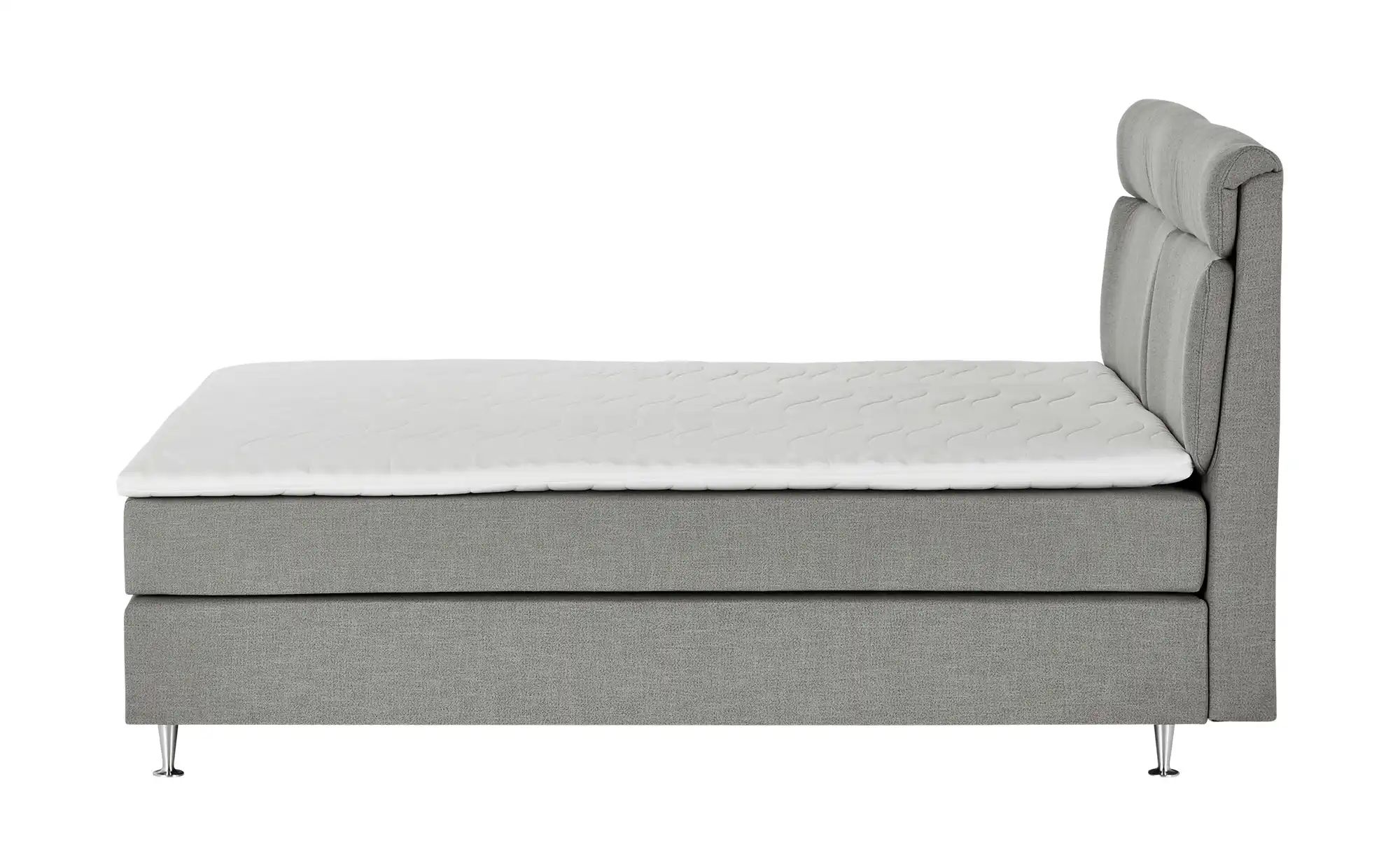 Boxspringbett Dunkelgrau, 160x200 cm Bei Möbel Kraft