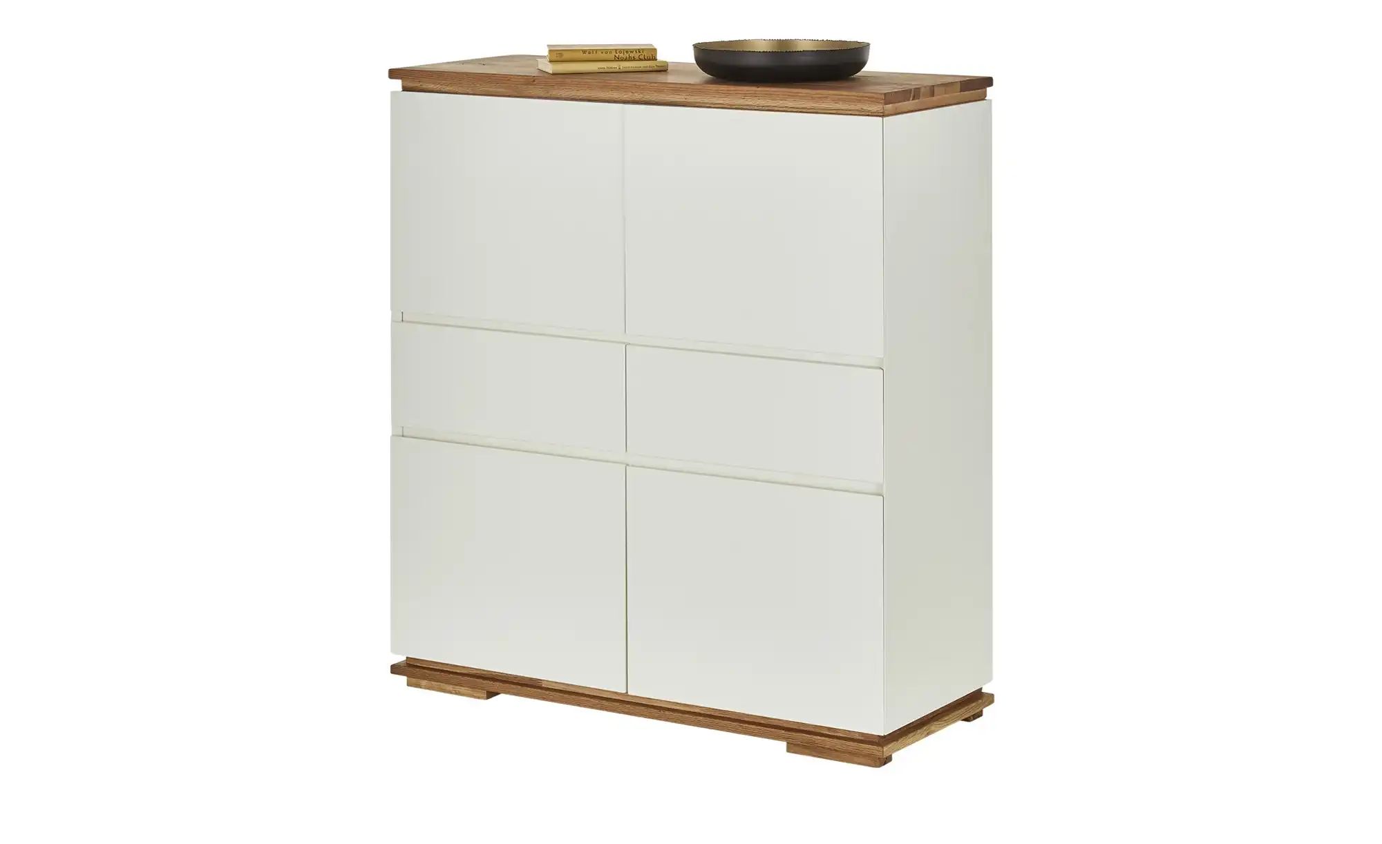 Highboard Weiß / Asteiche Bei Möbel Kraft online kaufen