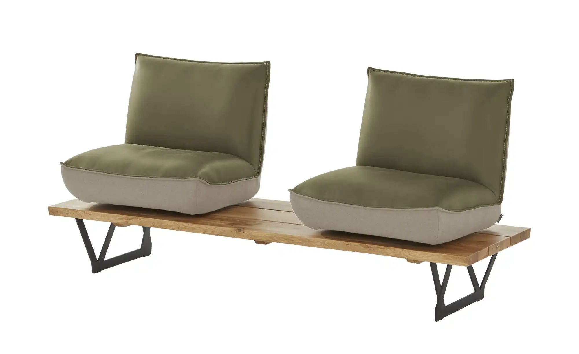 Koinor Kufenbank Schwof ¦ GrüN ¦ MaßE (Cm): B: 190 H: 88 T: 70.0 BäNke > EinzelbäNke - HöFfner-image