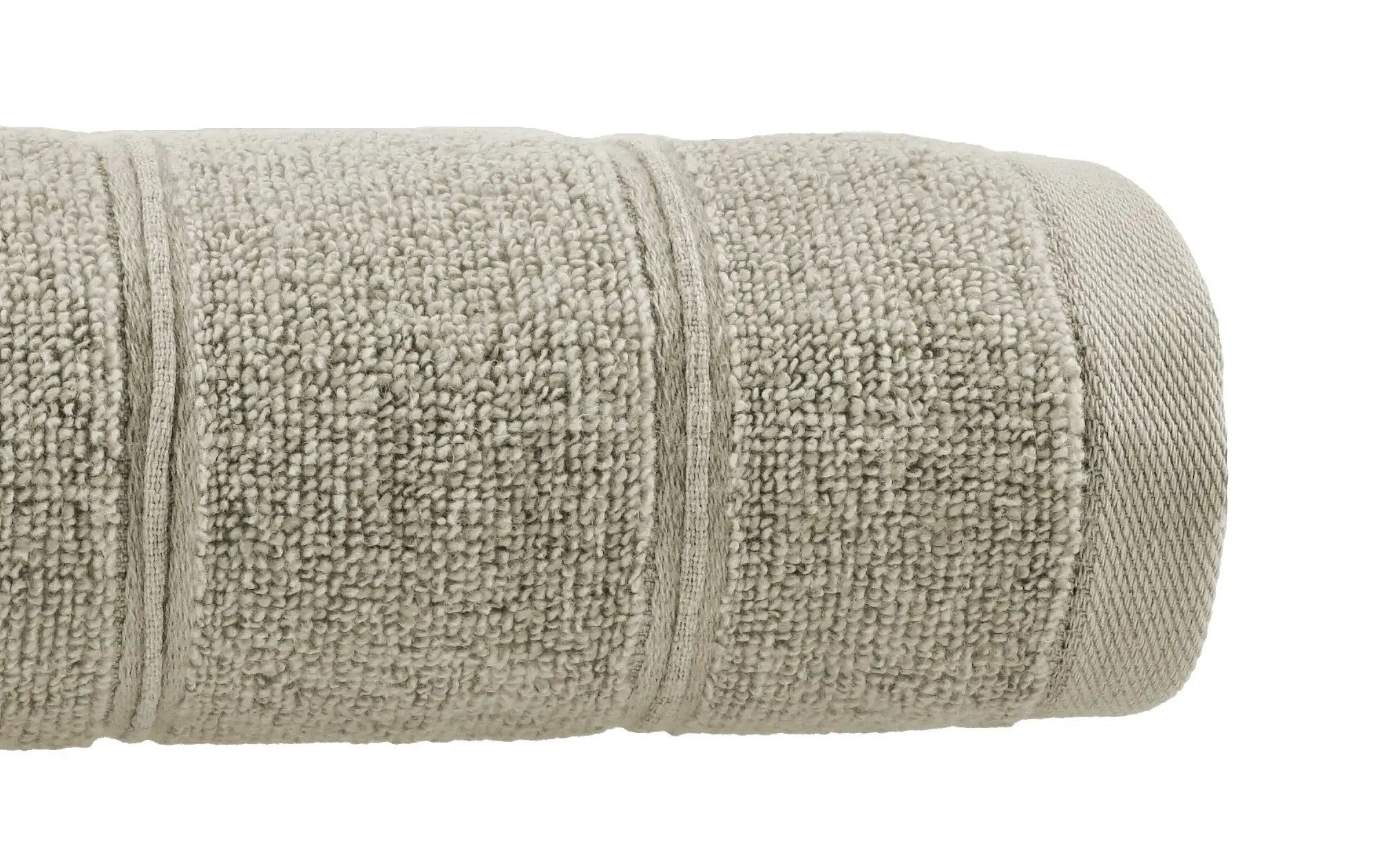 Badetuch (100 x 150cm), 2er-Set Taupe Lifestyle