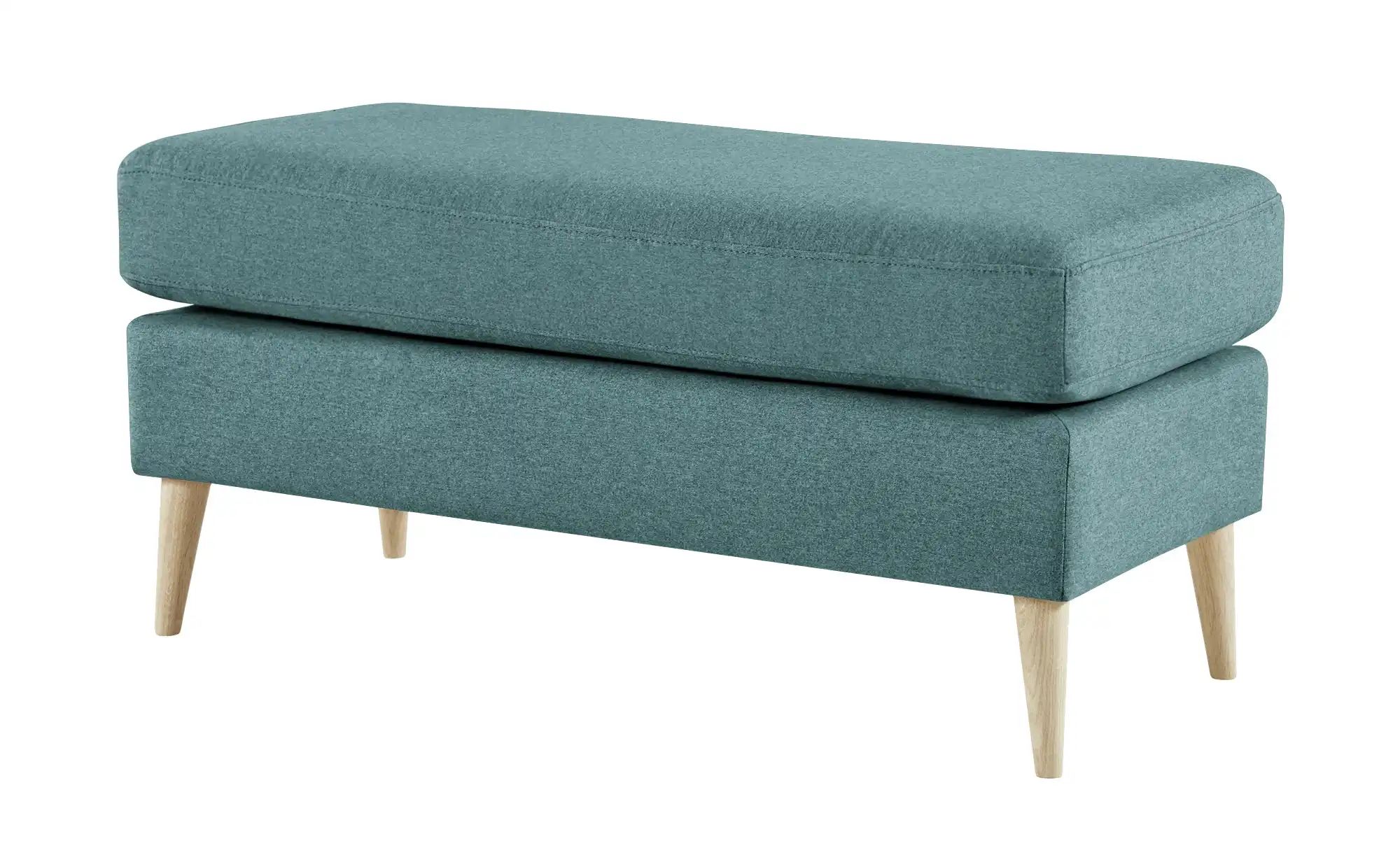 finya Hocker Harris trkispetrol 100 cm 45 cm 45 cm Polstermbel Hocker Mbel Kraft
