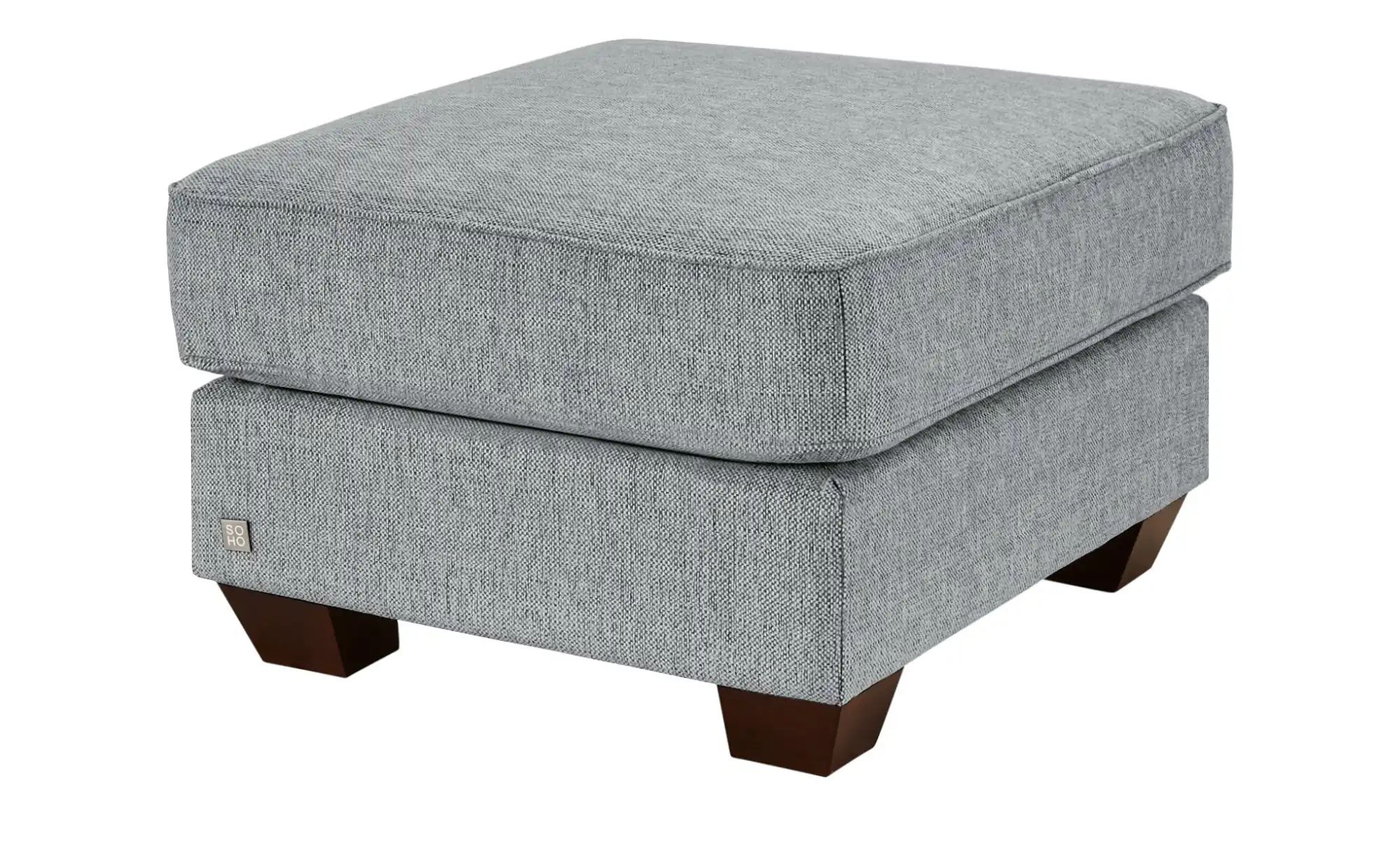 SOHO Hocker Franka grau 75 cm 42 cm 62 cm Polstermbel Hocker Mbel Kraft
