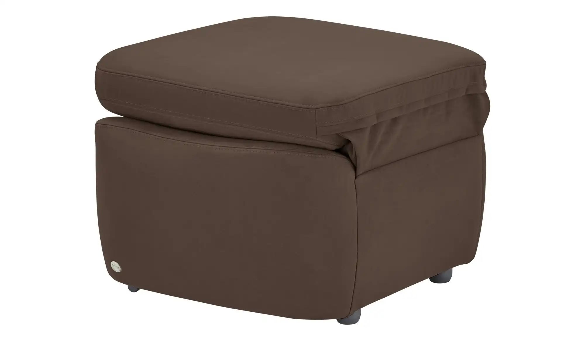 himolla Sessel 7376 braun 71 cm 51 cm 69 cm Polstermbel Hocker Mbel Kraft