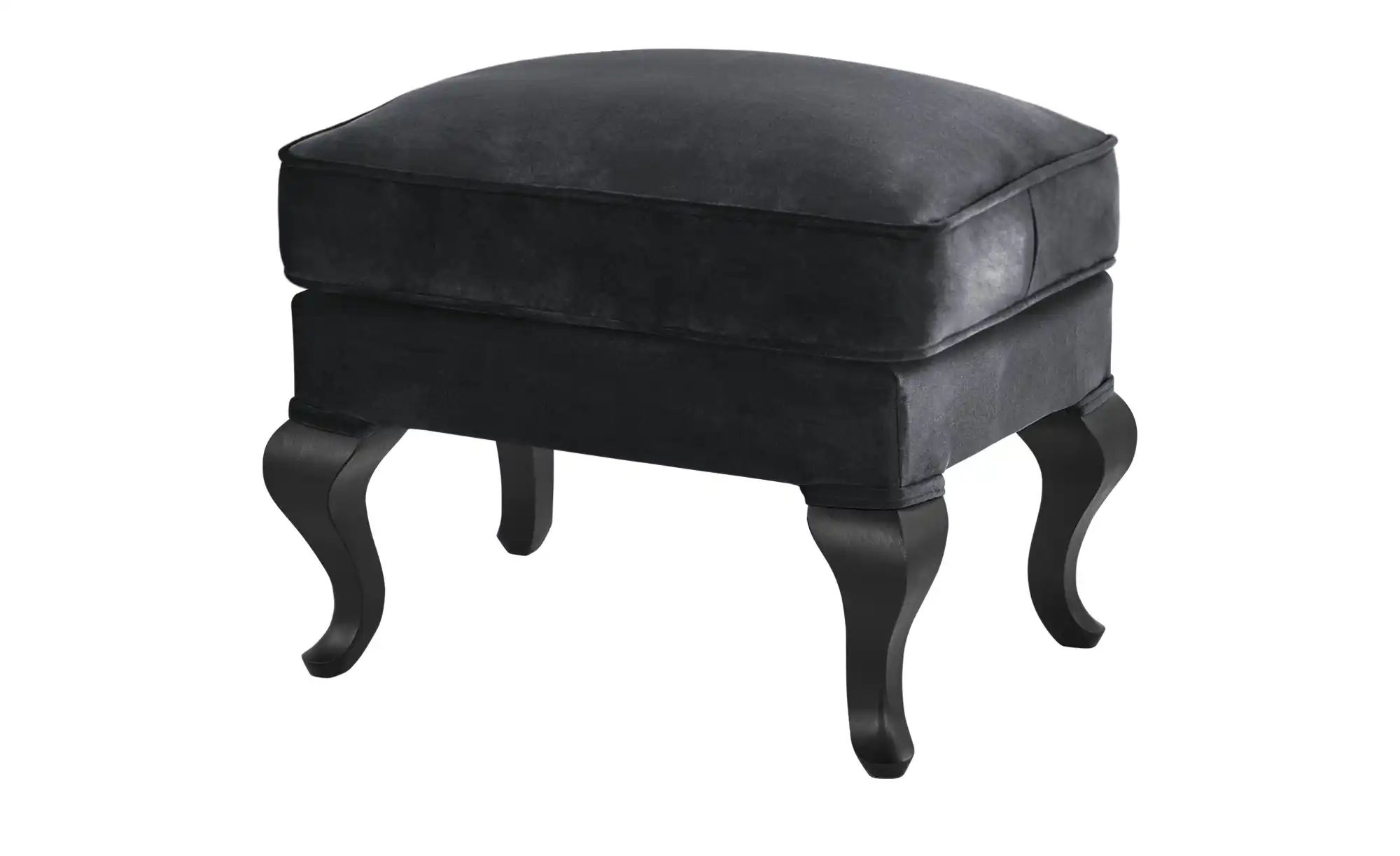 smart Hocker Charmaine grau 62 cm 46 cm 44 cm Polstermbel Hocker Mbel Kraft