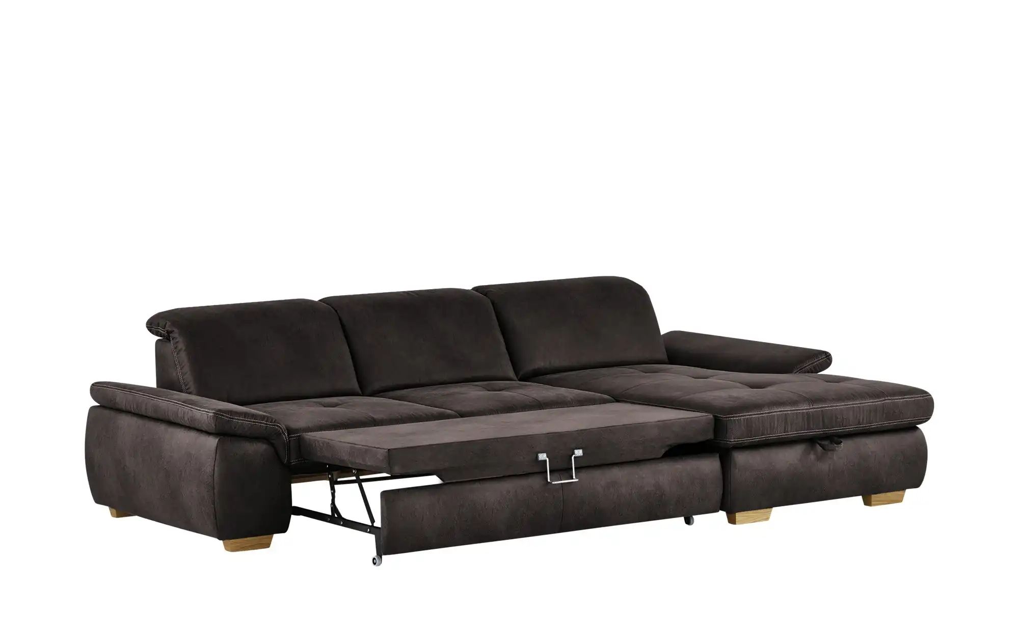 Ecksofa | Espressobraun, rechts - Bei Möbel Kraft online kaufen