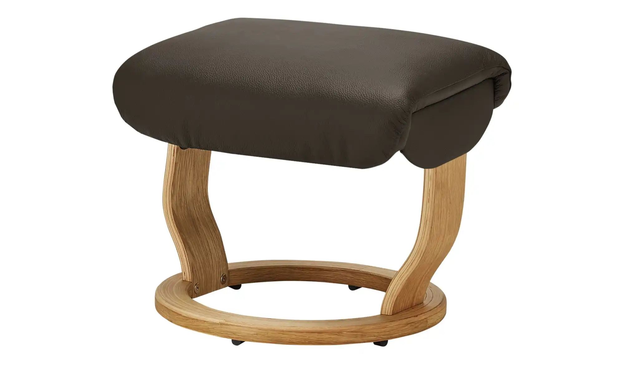 Nils Olsen Hocker braun 55 cm 46 cm 46 cm Polstermbel Hocker Mbel Kraft