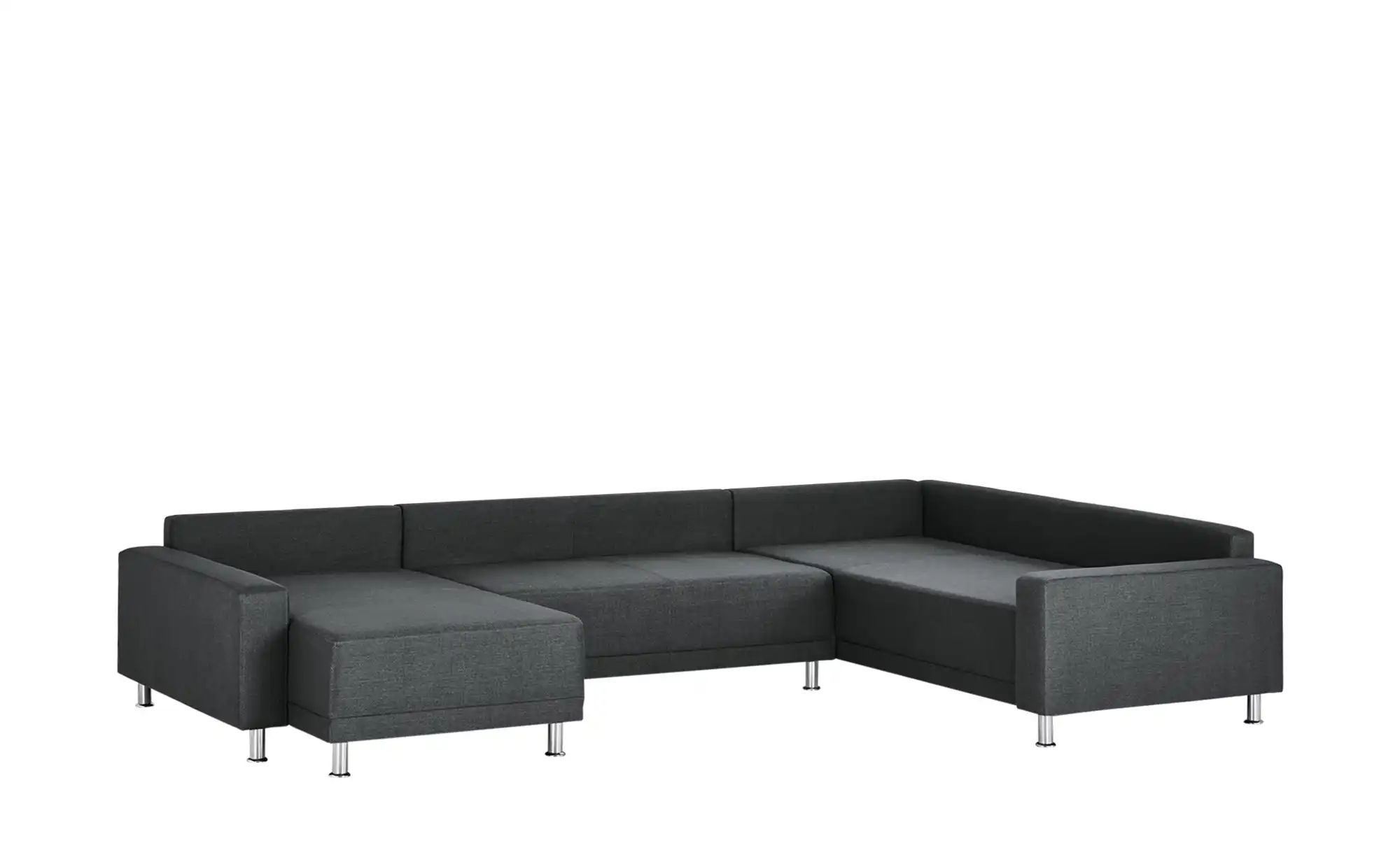 Wohnlandschaft | Anthrazit/ Grau, rechts - Möbel Kraft