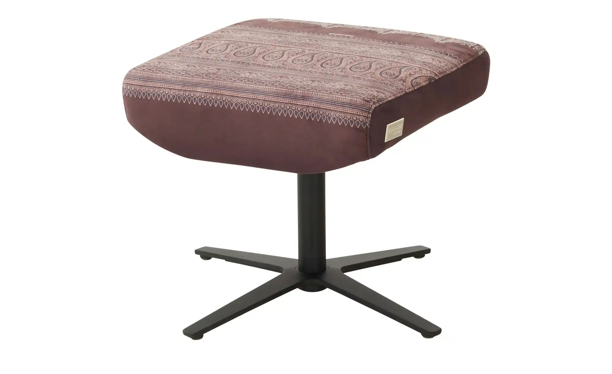 bassetti by SCHRNO Hocker Elba braun 50 cm 45 cm 50 cm Polstermbel Hocker Mbel Kraft