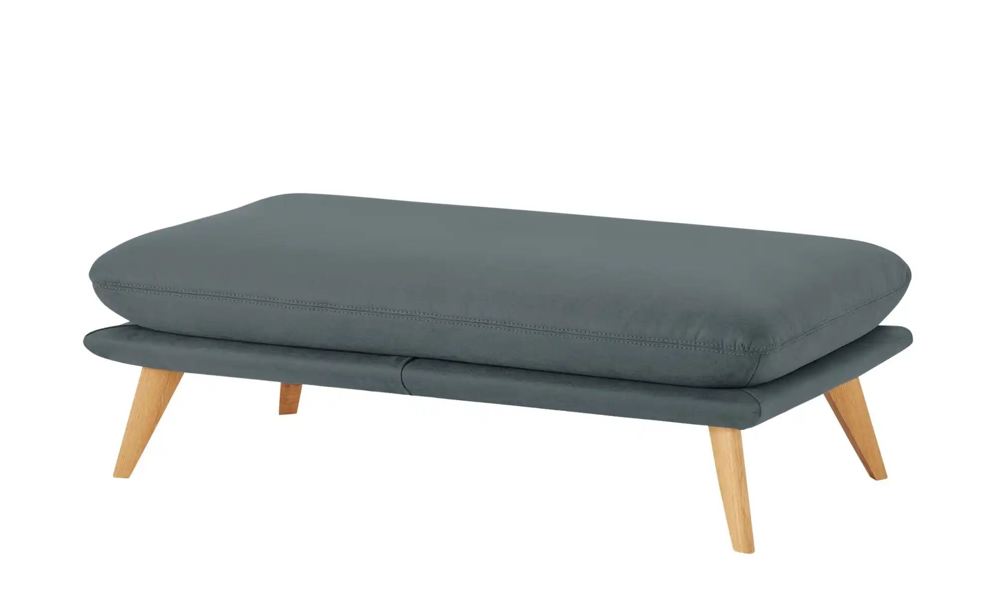 Hockerbank blau 132 cm 43 cm 68 cm Polstermbel Hocker Mbel Kraft