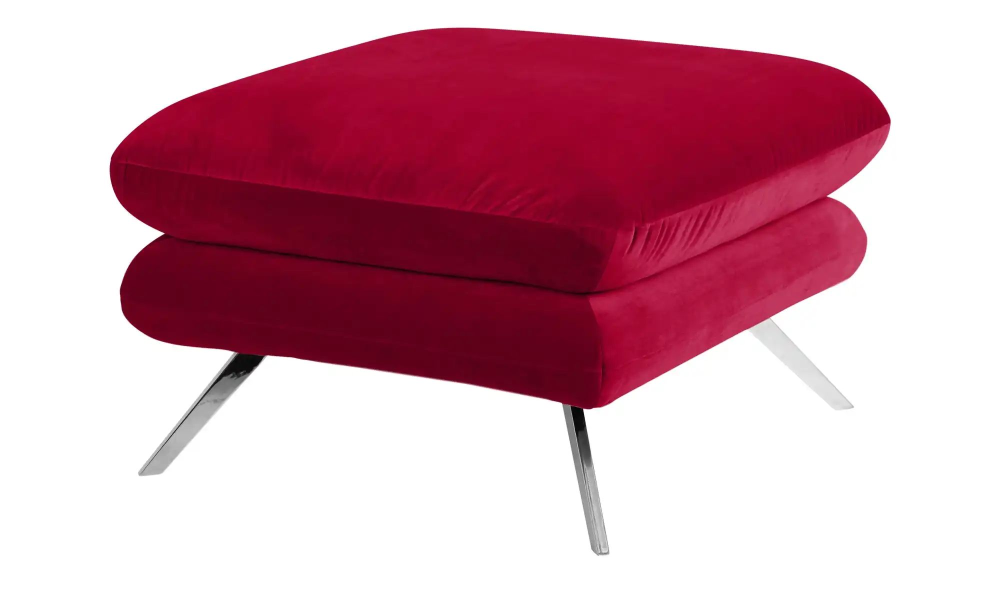 pop Hocker Caldara rot 70 cm 45 cm 70 cm Polstermbel Hocker Mbel Kraft