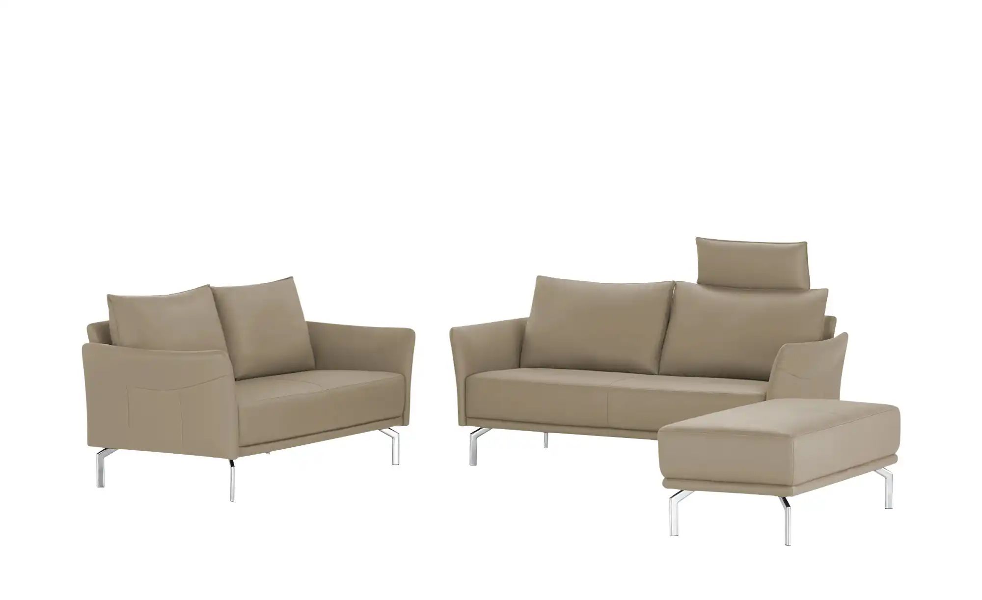 SOHO Polsterhocker Yamila beige 121 cm 46 cm 61 cm Polstermbel Hocker Mbel Kraft