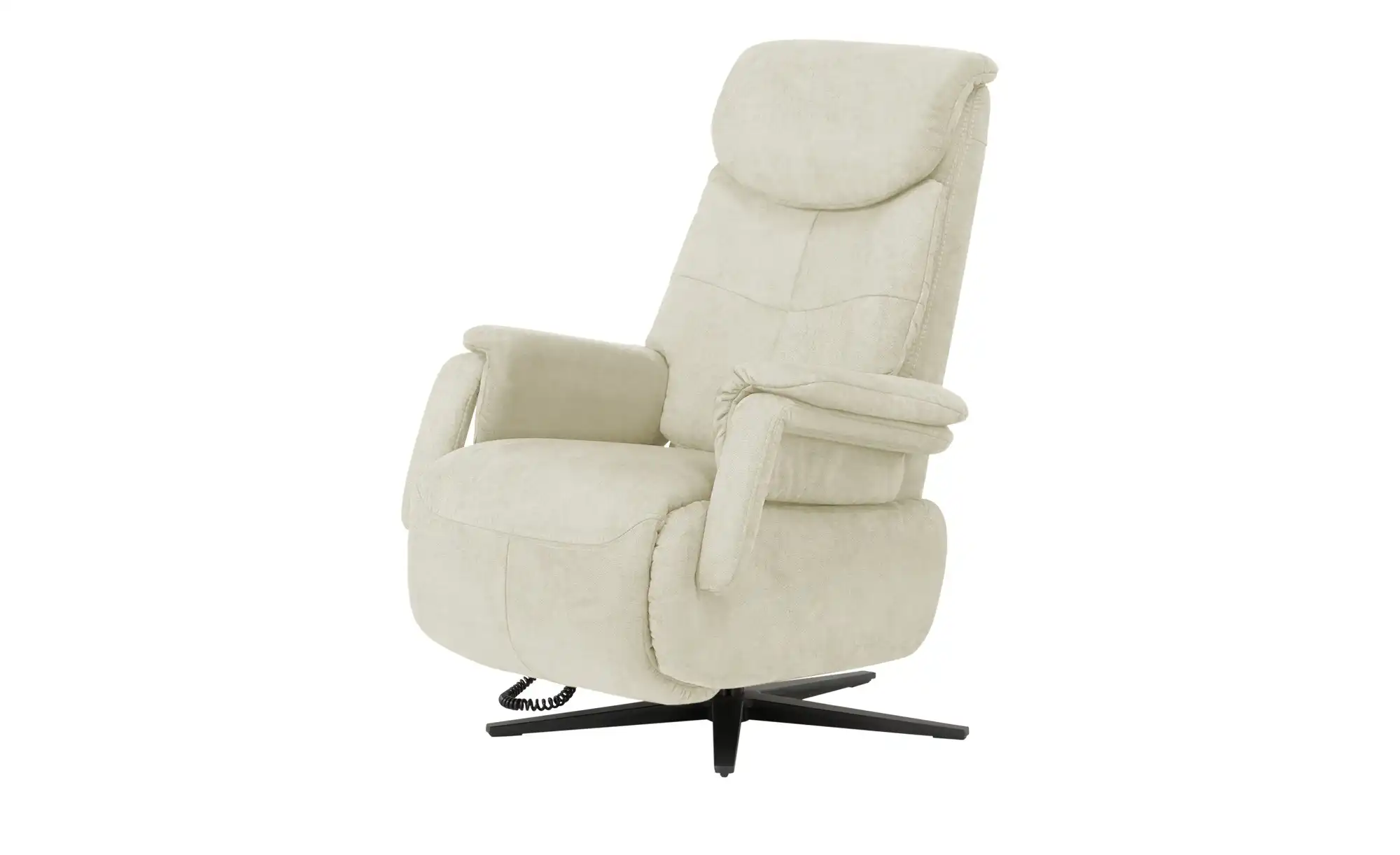 Image of Polstermöbel Oelsa TV-Sessel mit elektrischer Relaxfunktion Mambo ¦ creme ¦ Maße (cm): B: 82 H: 105 T: 88 Polstermöbel > Sessel > Drehsessel - Möbel Kraft