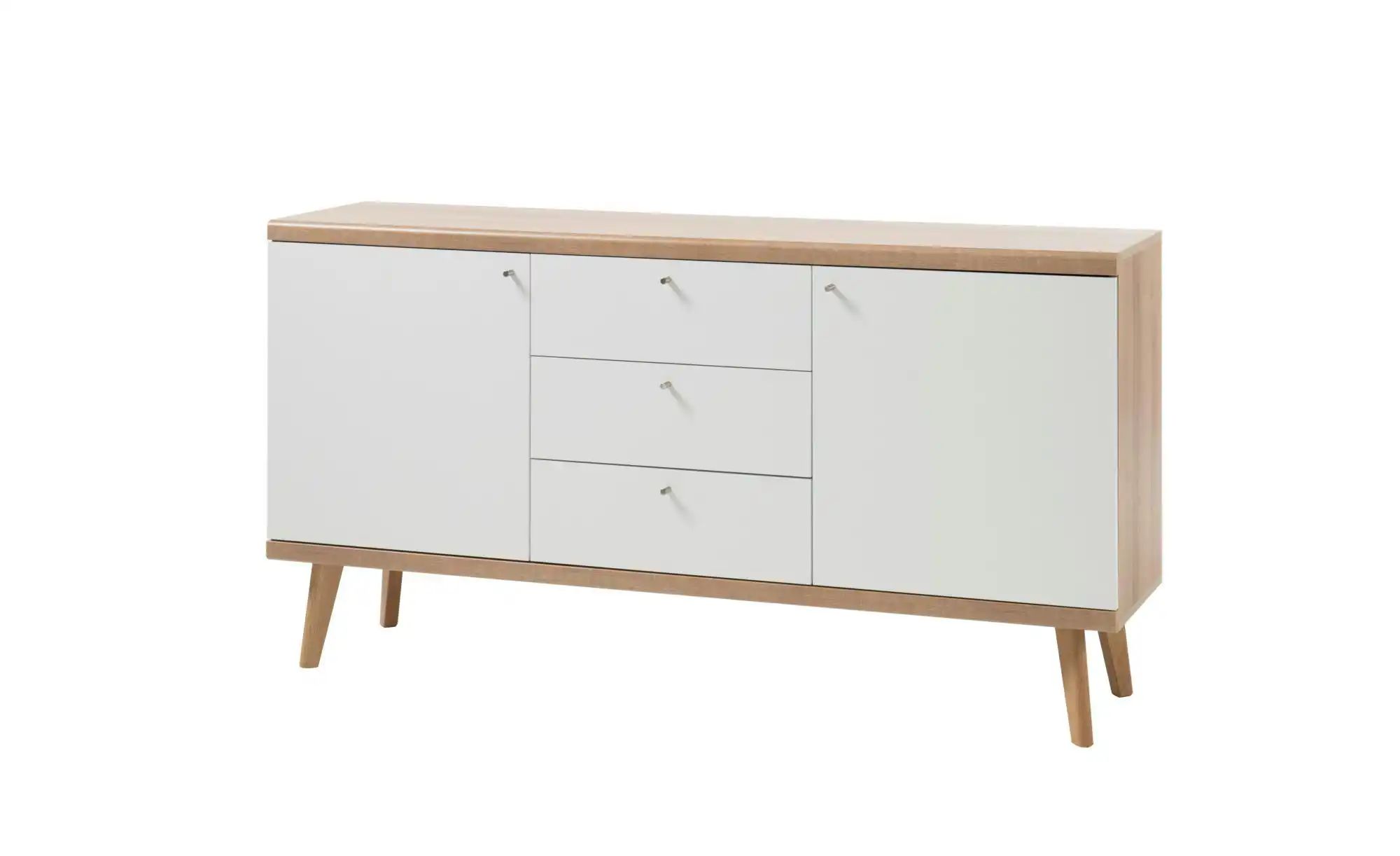 Sideboard ¦ weiß ¦ Maße (cm): B: 160 H: 83 T: 40  - Möbel Kraft