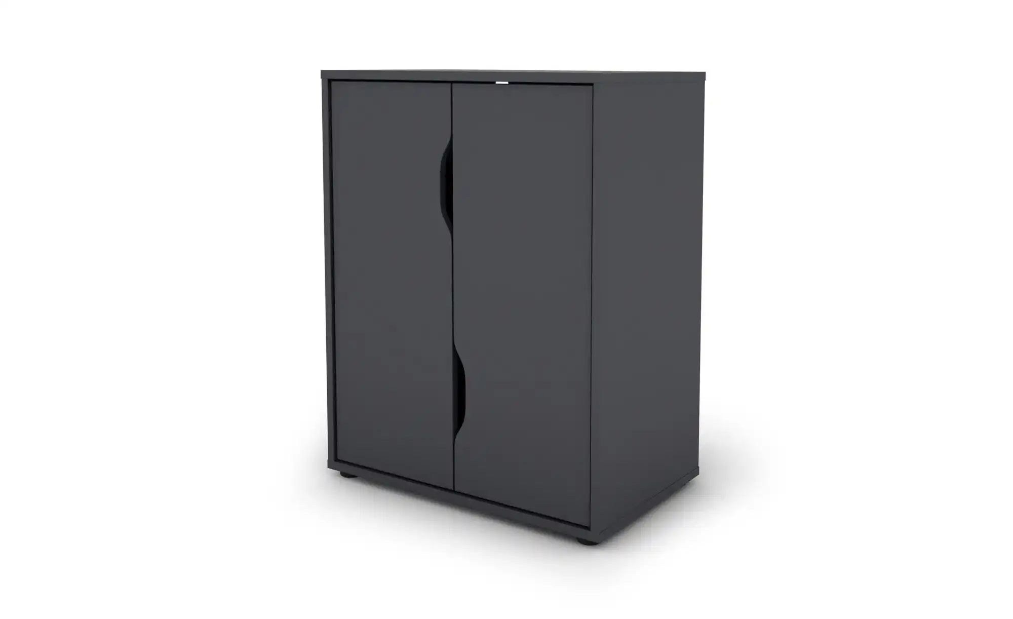 by Living B&uuml;roschrank   &brvbar; grau &brvbar; Ma&szlig;e (cm): B: 60 H: 76,5  - M&ouml;bel Kraft