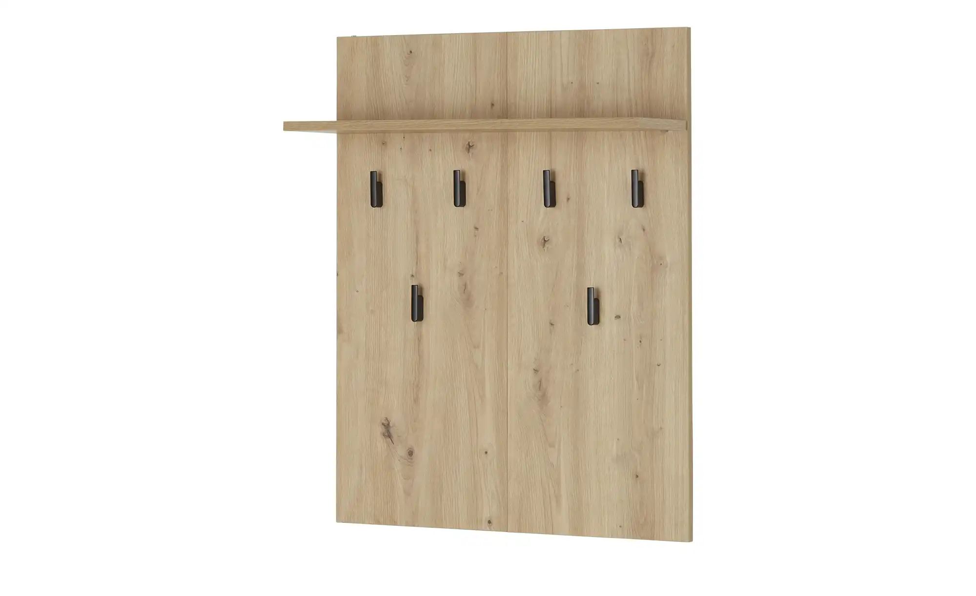 Garderobenpaneel   &brvbar; holzfarben &brvbar; Holzwerkstoff &brvbar; Ma&szlig;e (cm): B: 66 H: 83 T: 19.5  - M&ouml;bel Kraft